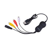 Appareil de capture portable convertit les signaux analogiques au format numérique via l'entrée vidéo CVBS S USB 2.0 pour carte de capture vidéo du pilote