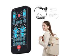 Appareil de changement de voix, appareil multifonction avec 8 effets sonores - Carte son portable, carte son en direct portable, masque vocal Plug and pour DJ