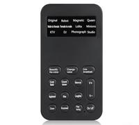 Appareil de changement de voix portable, carte son pour jeu avec 8 effets sonores, outil transducteur audio en ABS portable pour la diffusion en direct et les appels téléphoniques