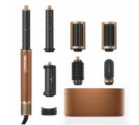 Dreame Airstyle Pro, Appareil De Coiffure 7 En 1, Séchage Rapide, 2 Enrouleurs, Cheveux Volumineux, Brosse Lissante, Moins De Frisottis, Emballage En Cuir, Coiffage Par Flux D'air, Design Magnétique