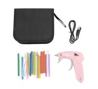 Appareil de colle sans fil Kuuleyn USB, dispositif de colle chaud sans fil, appareil de colle rechargeable USB électrique manuel pour artisanat de la colle rose artisanat