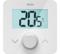 Module de commande de pièce TECEfloor, température, écran LCD, programmable, blanc, 77420055