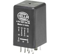 HELLA 4Rv 008 188-491 Appareil De Commande, Temps De Préchauffage - 12V - 9Pôle - Capable À L'Incandescence Résiduelle - Nombre De Cylindres: 4