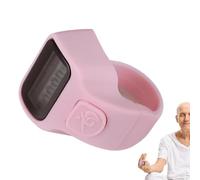 Appareil de comptage portatif - Compteur de chiffres portable léger ABS de 1 pouce | Minuterie en cours | Compteurs de doigts pour le coaching | Compteurs de chiffres Clicker avec LCD pour l'école