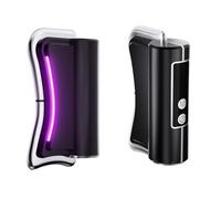 Appareil de contour du corps complet avec chaleur et Ems, outil de massage grattoir musculaire chauffant, couteau de fascia électrique pour le ventre, les bras, la taille et les jambes (#C)