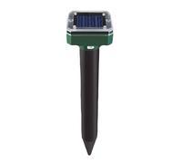 Appareil de contrôle à ultrasons pour chat | Piquet d'extérieur à énergie solaire électronique longue durée | Équipement anti-miaulement pour animaux pour jardin, camping, protection de pelouse
