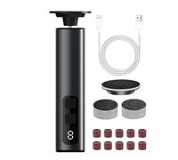 Appareil de décapage des callosités sur pied : machine à enlever la peau dure de 5,1 cm, kit avec 9 vitesses réglables | Grattoir de pieds, nettoyeur de talon professionnel, appareil