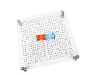 Appareil de démonstration de ligne de champ magnétique - Outil d'enseignement de la physique - Outil d'enseignement de la physique pour les étudiants - Kit d'expériences d'électromagnétisme