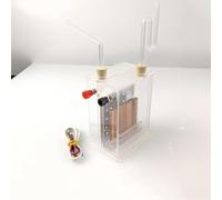 Appareil De Démonstration D'électrolyseur À Membrane Verticale, Instrument De Laboratoire De Chimie For Électrolyse De Saumure Saturée, Hydrogène Et Chlore Gazeux