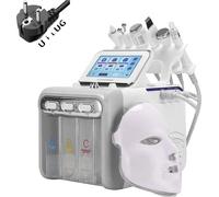 Appareil de dermabrasion à eau, 7 fonctions, photothérapie LED , FICHE EU (220-240V)