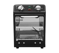 Appareil de désinfection, 8 l, 600 W, stérilisateur haute température max. 220 °C, minuterie jusqu'à 60 minutes, boîte en acier inoxydable pour manucure, coiffeur, dentaire, compact, autoportant
