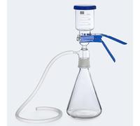 Appareil de Distillation par Filtration Sous Vide,Kit De Filtrage par Entonnoir En Verre Avec Fiole Filtrante Et Entonnoir Gradué de 300ml,Verrerie de Laboratoire Equipement d(Size:1000ml,Color:Verre)