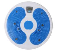 Appareil de fitness à comptage électronique de calories Plaque magnétique de massage et de torsion de la taille