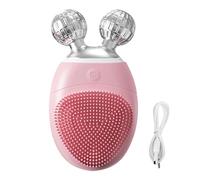 Appareil De Gommage Visage,Brosse Électrique En Silicone Étanche À L'Eau - Brosse De Massage Visage - pour Femmes Hommes Usage Maison Spa Douche Voyage Beauté Mariage