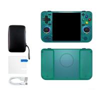 Appareil de jeu rétro portable avec plus de 20 000 jeux, connectivité WiFi, open source pour plate-forme Linux, divertissement portable pour tous les âges (128 Go, vert)