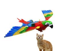 Appareil de jouet pour chat volant - Système de jeu d'oiseau de simulation électrique déclenchant le comportement de poursuite, outil de divertissement en mouvement automatique | Accessoire d'enrichis