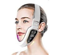 Appareil De Lifting Du Visage Par Thérapie Photonique Led, Masseur Vibrant Amincissant Pour Le Visage, Lifting Du Double Menton Et Des Joues En V, Teint Clair