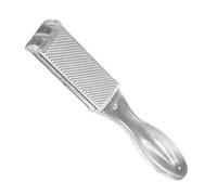 Appareil de lissage des talons - Exfoliant portable pour les pieds - Planche à frire double face - Broyeur de talon ergonomique et confortable - Élimine les peaux mortes - Nettoyant pour cuticules