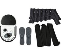 Appareil de massage à compression d'air pour les cuisses, manchettes réglables, inserts d'acupuncture, paquet B, 110V