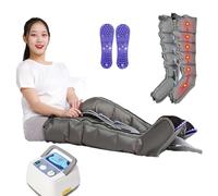 Appareil De Massage à Drainage Lymphatique à 6 CavitéS Enveloppements éLectriques à Compression D'Air Pour Les Bras, Les Jambes Et La Taille SystèMe De RéCupéRation Pour Les AthlèTes Et Les Person