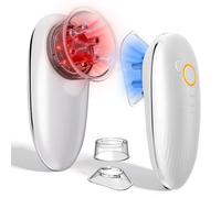 Appareil de massage à ventouses avec vide, EMS et lumière rouge, 3 niveaux de massage anti-cellulite électrique pour modeler et raffermir le ventre, les jambes, les fesses et les fascias