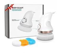 Appareil de massage cellulite appareil de massage des mains anti-cellulite-avec 3 coussinets lavables appareil de massage cellulite électrique pour ventre/jambes/bras