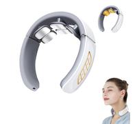 Appareil de massage de la nuque intelligent avec technologie de massage Shiatsu et thérapie par la chaleur à 42 °C 6 modes 9 niveaux d'intensité pour un soulagement efficace de la douleur Appareil