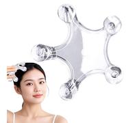 Appareil de massage de la nuque - Polystyrène 13 x 4,5 cm - Griffe de massage étoile à cinq branches - Appareil de massage des épaules - Aide à la relaxation musculaire portable pour le cou, le dos