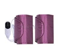 Appareil de massage des jambes, ceinture chauffante infrarouge et sauna amincissant for les bras Utilisation sans danger(Purple)