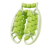 Appareil de massage des pieds, des bras et des jambes avec 30 rouleaux, outil coulissant d'acupression pour pieds pleins, pinces circulaires pour les coudes, appareil de relaxation profonde pour