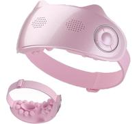 Appareil de massage des yeux à vapeur avancé avec thérapie par la chaleur, nano-brume hydratante pour les yeux secs, soulager les orgelets et la blépharite, masque de compression chaude rechargeable