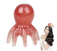 Appareil de massage du cuir chevelu - Appareil de massage manuel pour cuir chevelu pieuvre - Accessoire de santé pour la relaxation du cou, du dos, du corps, à la maison, à la douche, au voyage, au