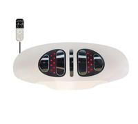 Appareil de massage du dos, massage EMS, étireur de dos électrique avec traction dynamique Airbag, massage par vibration, lumière rouge/bleu/violet pour la relaxation lombaire et le soulagement du dos