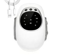 Appareil de massage du genou - Enveloppement thérapeutique par compression, système de chaleur à 3 niveaux, orthèse de support portable sans fil | Outil de soulagement des vibrations, conception ajust