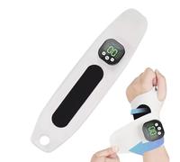Appareil de massage du poignet - Paramètres multi-modes, niveaux d'intensité réglables, conception enveloppante élastique, forme portable légère | Solution de soutien des mains pour la relaxation pend