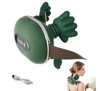 Appareil de massage électrique 4D pour la nuque, les épaules, 3 réglages de massage et 2 niveaux de chauffage, appareil de massage électrique avec chaleur the Master sans fil pour épaules, cou, dos