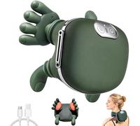 Appareil de massage électrique 4D pour la nuque, les épaules, avec 3 réglages de massage et 2 niveaux de chauffage, appareil de massage électrique avec chaleur the Master sans fil pour épaules, cou