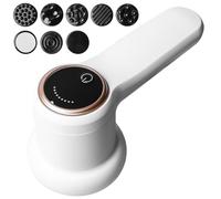 Appareil de massage électrique anti-cellulite avec 8 embouts interchangeables, 9 niveaux de vibration pour épaules, taille, ventre, fesses, jambes