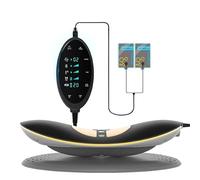 Appareil De Massage Electrique,Massage Dos,Avec Airbag Dynamique, Vibration à 3 Niveaux, éLectro-ThéRapie et ThéRapie Thermique de 45 à 55 °C