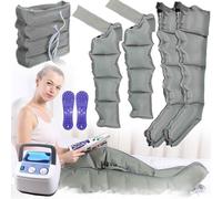 Appareil De Massage Électrique Pour Jambes Et Les Pieds Pressothérapie, 4/6 Chambres Machine Drainage Lymphatique De Pression D'air Masseur Pour Appareil Circulation Sanguine Bras Jambe Pied