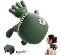 Appareil de Massage Électrique pour Le Cou Appareils de Massage Cervical À 3 Vitesses Simulation Humaine Trapèze Cervical Manuel avec Réglage de la Température À Deux Vitesses Chaleur À Double