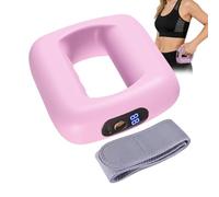 Appareil de massage électrique pour les muscles,Anneau de Galbe Abdominal Sans Fil Rechargeable - 2 modes et 5 vitesses pour brûler les graisses et affiner tout le corps - pour détente, cou, dos, jamb