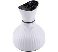 Appareil de Massage Guasha Électrique 1200 Mah Abs Blanc | Thérapie par Ventouses, Massage des Méridiens, Masseur Électronique Portable