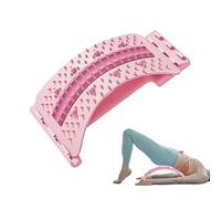 Appareil de massage lombaire pour le dos | Support dorsal réglable avec aimants | Équipement d'étirement de la colonne vertébrale pour les muscles inférieurs pour l'exercice