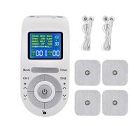 Appareil de massage musculaire - Impulsions basse fréquence - 12 programmes de massage pour les épaules, le cou, le dos, la taille à la maison