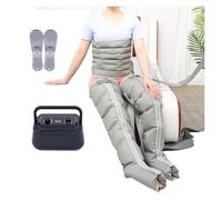 Appareil de Massage par Air Comprimé 6 Chambres - Massage Corps Entier avec Pression Réglable et Minuterie, Idéal pour Détente des Jambes, Bras et Taille, Améliore la Circulation Sanguine