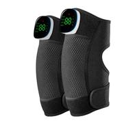 Appareil de massage pour genoux, masseur chauffant électrique vibrant pour genoux, genouillère de physiothérapie articulaire pour soulager la douleur liée à l'arthrose, l'arthrite du coude e