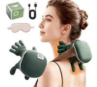 Appareil De Massage Pour La Nuque Avec Fonction Chauffante Masseur Bionique Portable Pour La Relaxation, Massage électrique Shiatsu Tissus Avec Les Doigts, Appareil De Massage Thérapeutique