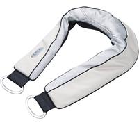 Beurer MG 150 Appareil de massage pour la nuque et les épaules, 2 têtes de massage, 3 intensités, 6 programmes de massage, massage par tapotements, détend la musculature, avec poignées, beige