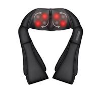 Appareil de massage pour la nuque et épaule Shiatsu Noir Herzberg HGMSG20-BLK